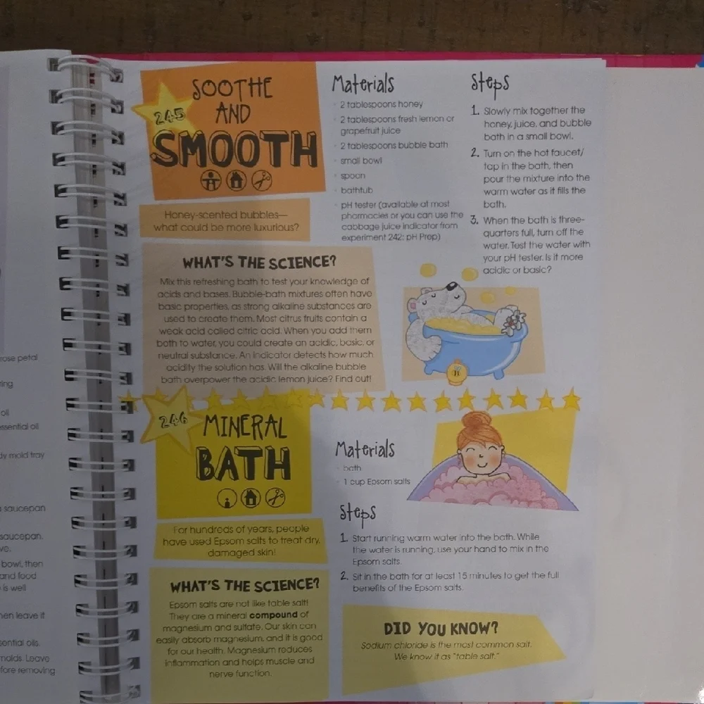 Funky Science Experiment Project Book For Kids. Over 280 Experiments. Ages 6-12